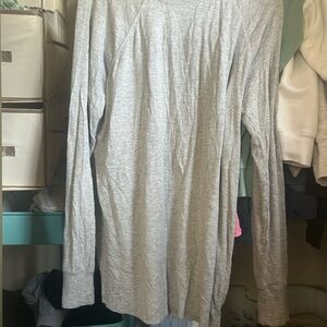 Gray Long Sleeve Shirt